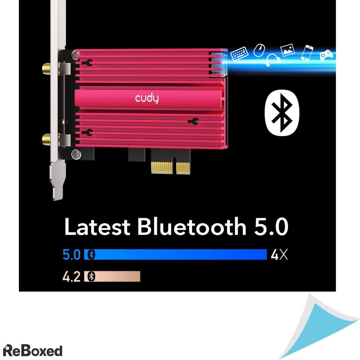 Cudy AX3000 WE4000 WiFi6 Placa Bluetooth PCIe + WiFi Windows10