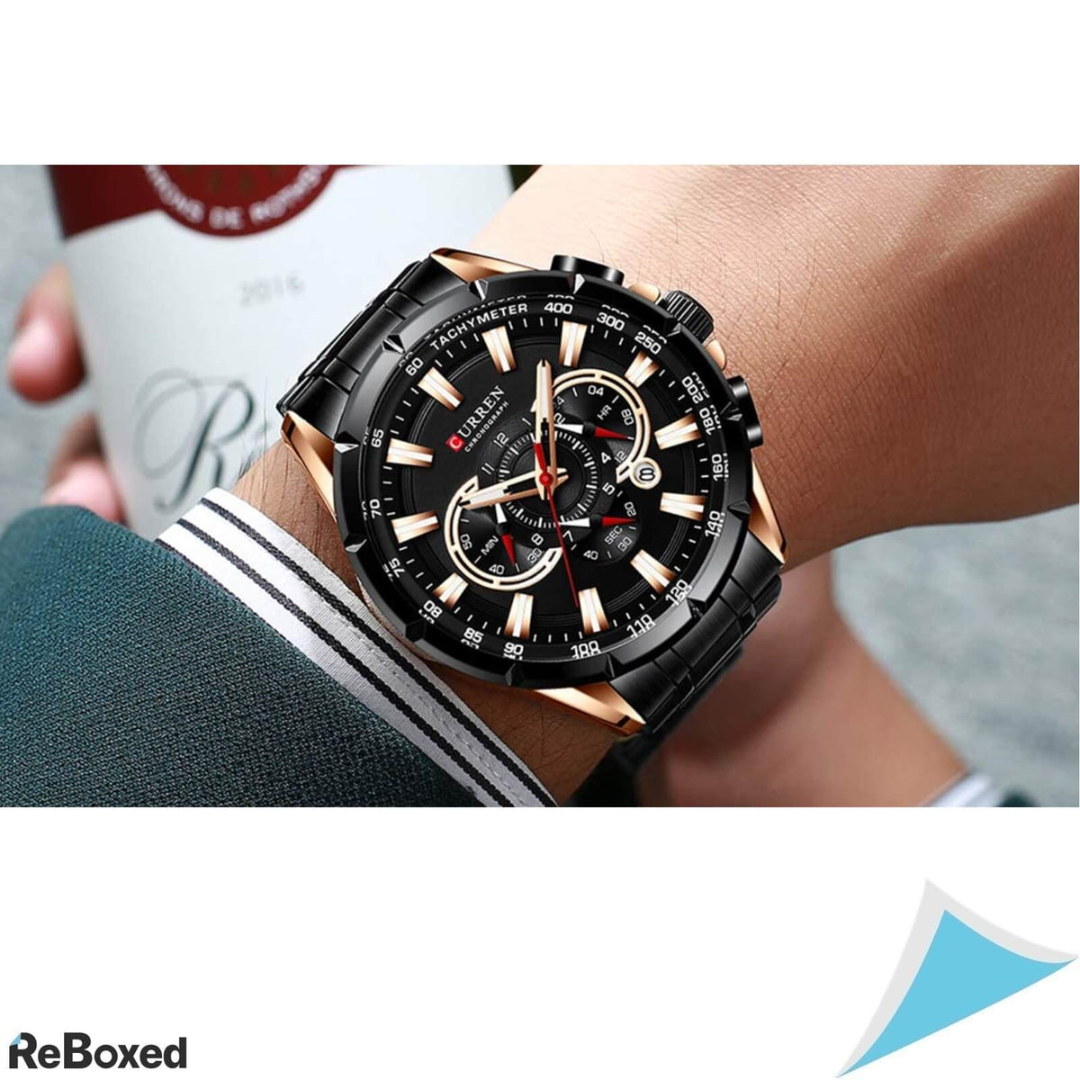 Curren Chronograph Ceas Analog Quartz Casual Business Barbati