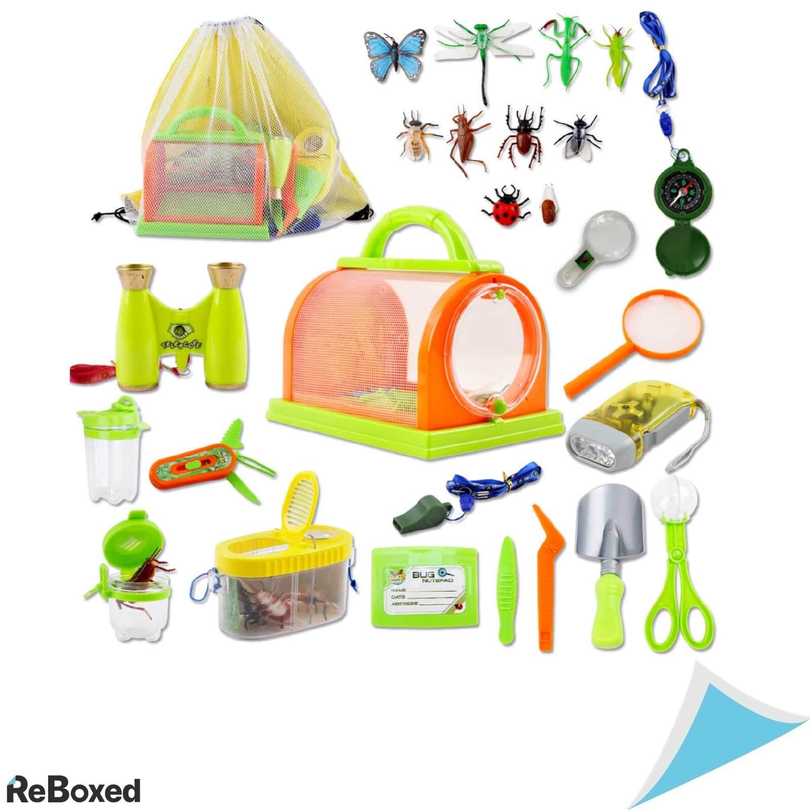 deAO Set Explorator Insecte Outdoor 27 piese Joaca Aer Liber