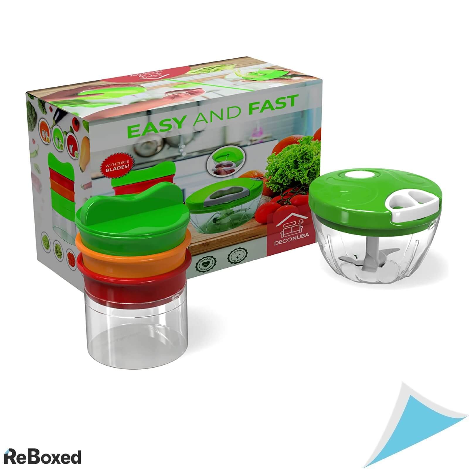 Deconuba Spiralizor si Tocator Manual cu Snur 500ml