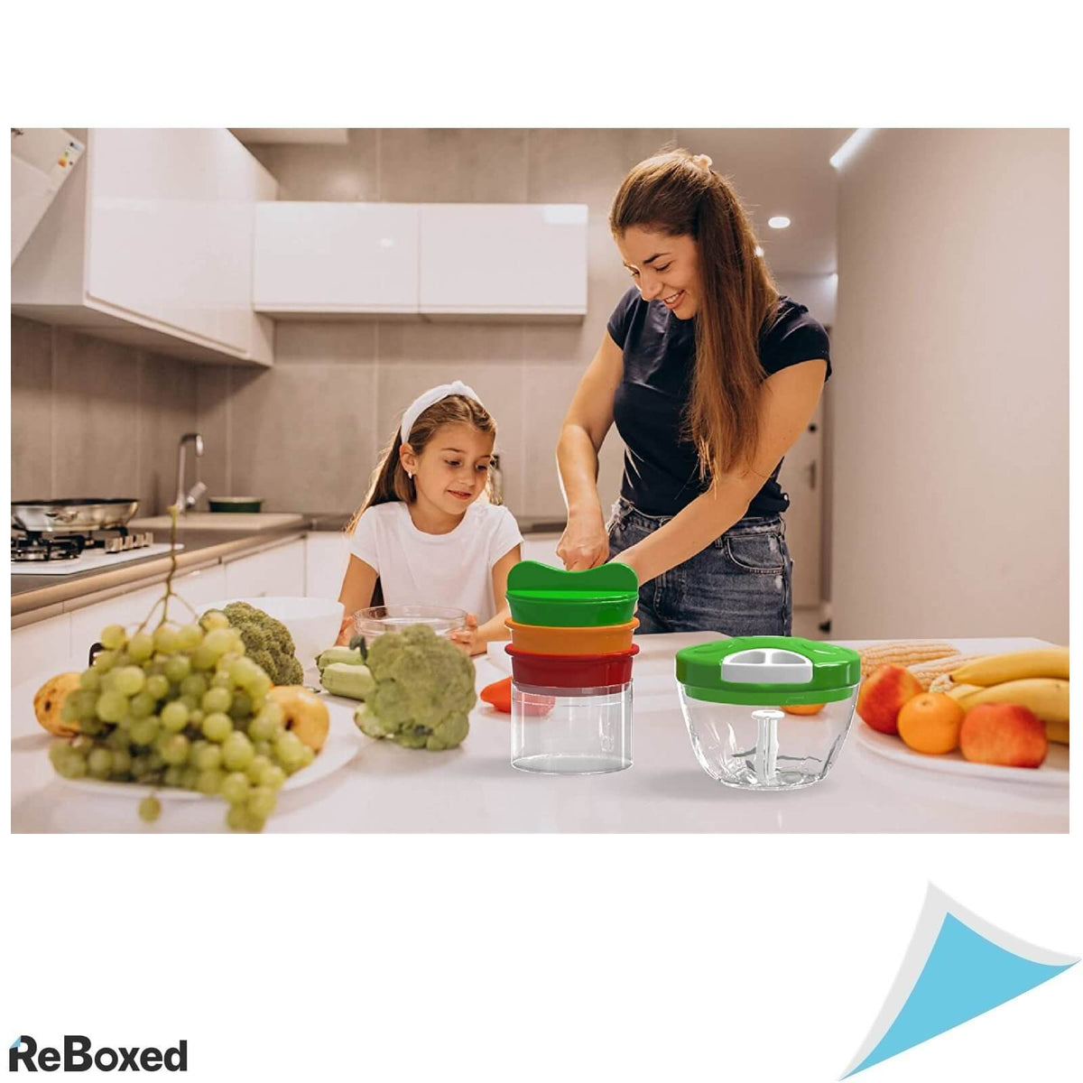 Deconuba Spiralizor si Tocator Manual cu Snur 500ml