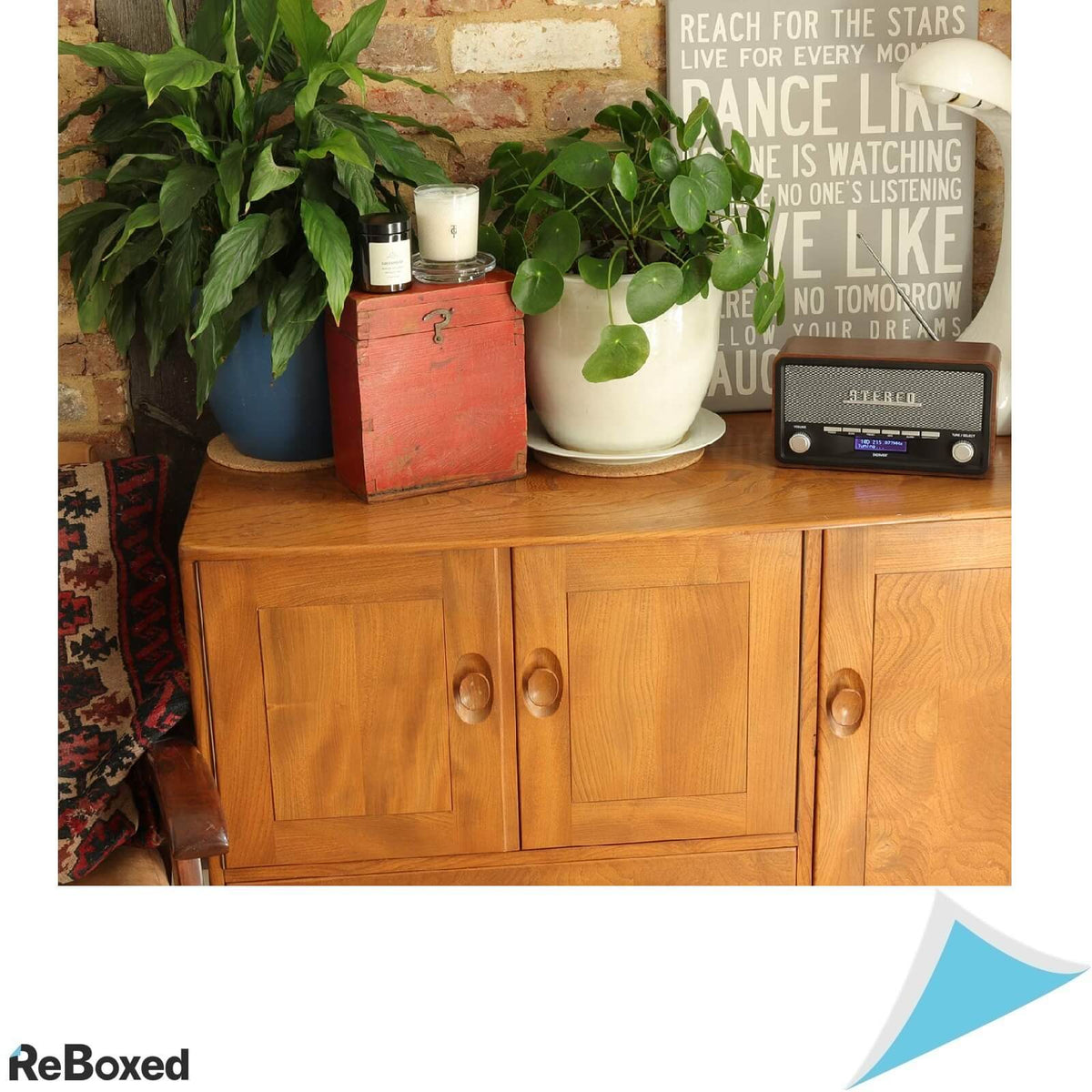 Denver DAB-18 Radio Stereo cu Bluetooth si FM stil Vintage