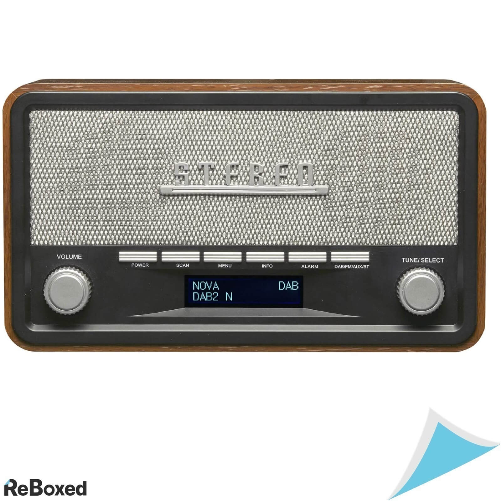 Denver DAB-18 Radio Stereo cu Bluetooth si FM stil Vintage