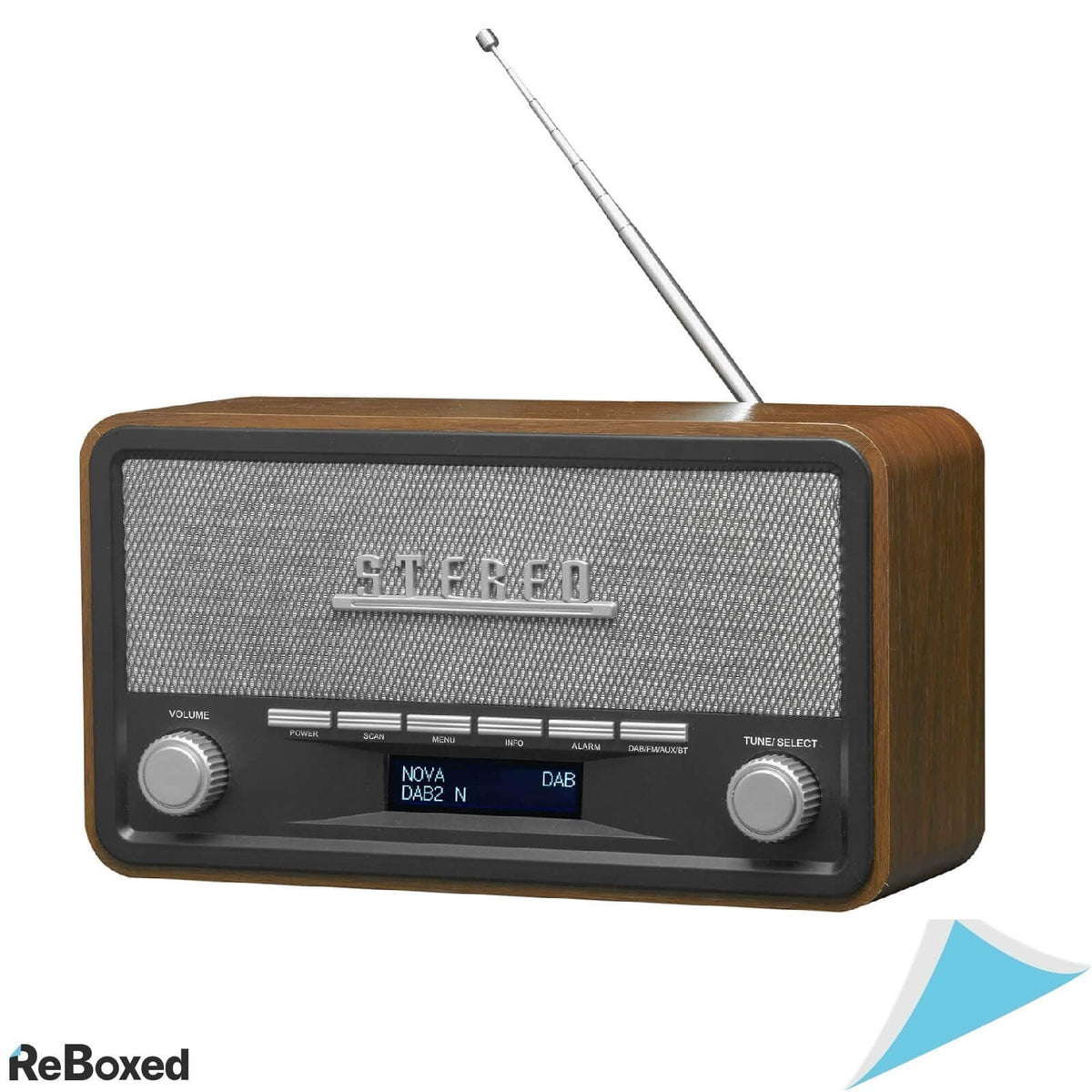 Denver DAB-18 Radio Stereo cu Bluetooth si FM stil Vintage