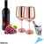 D L D Set 2 Pahare 500ml de Vin Otel Inoxidabil 304 Cuprat