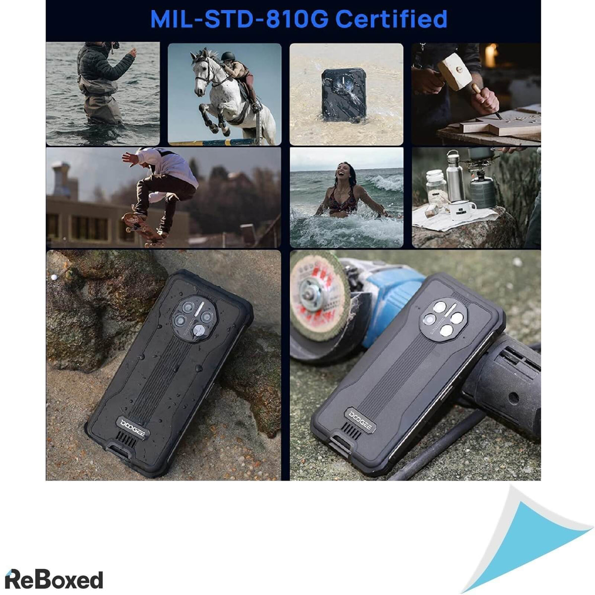 Doogee Smartphone Rugged DualSIM Android 11 8GB+128GB 5G WiFi