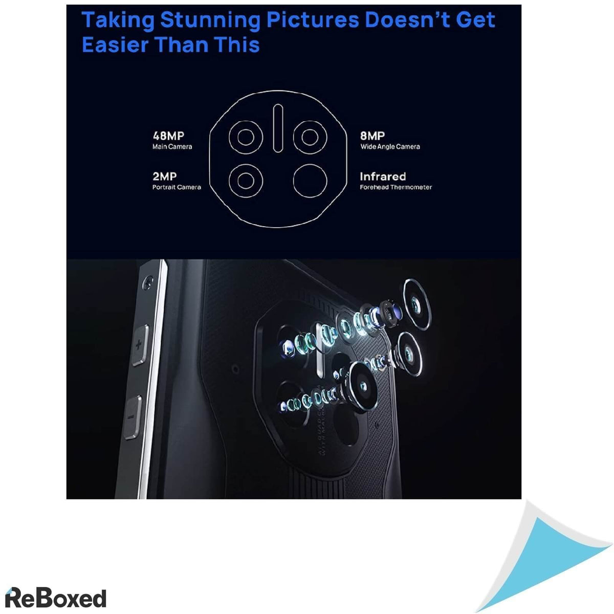 Doogee Smartphone Rugged DualSIM Android 11 8GB+128GB 5G WiFi