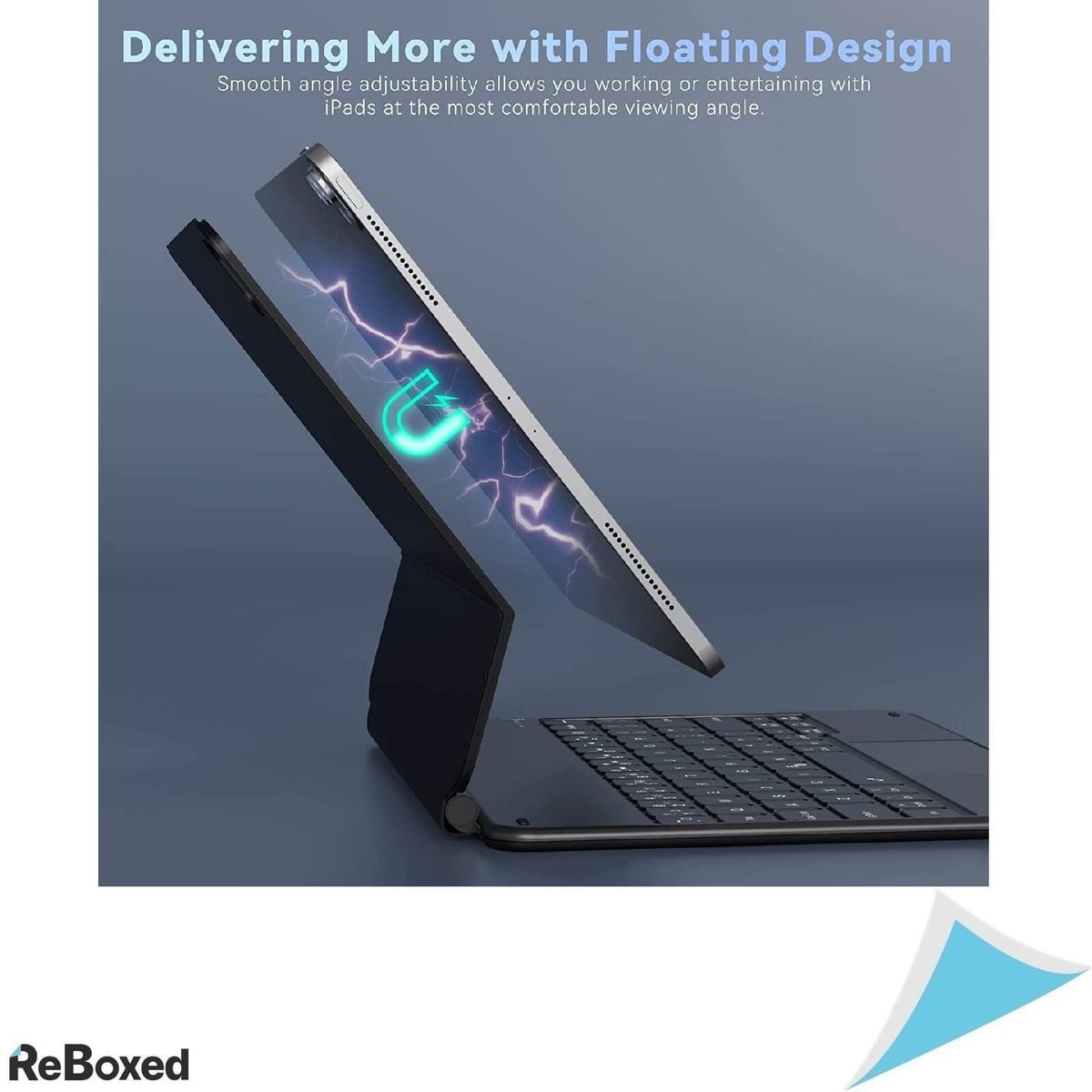 Tastatura Magnetica cu Trackpad pentru Apple iPad Pro 12.9 Gen3-5