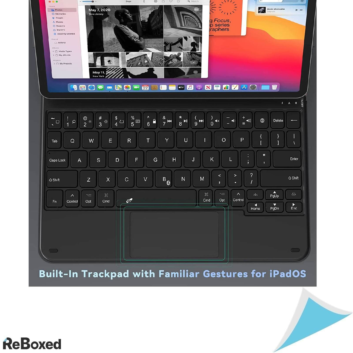 Tastatura Magnetica cu Trackpad pentru Apple iPad Pro 12.9 Gen3-5