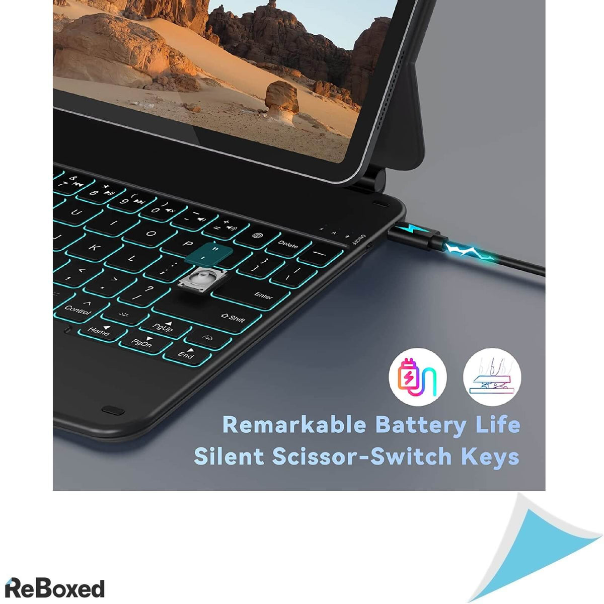 Tastatura Magnetica cu Trackpad pentru Apple iPad Pro 12.9 Gen3-5