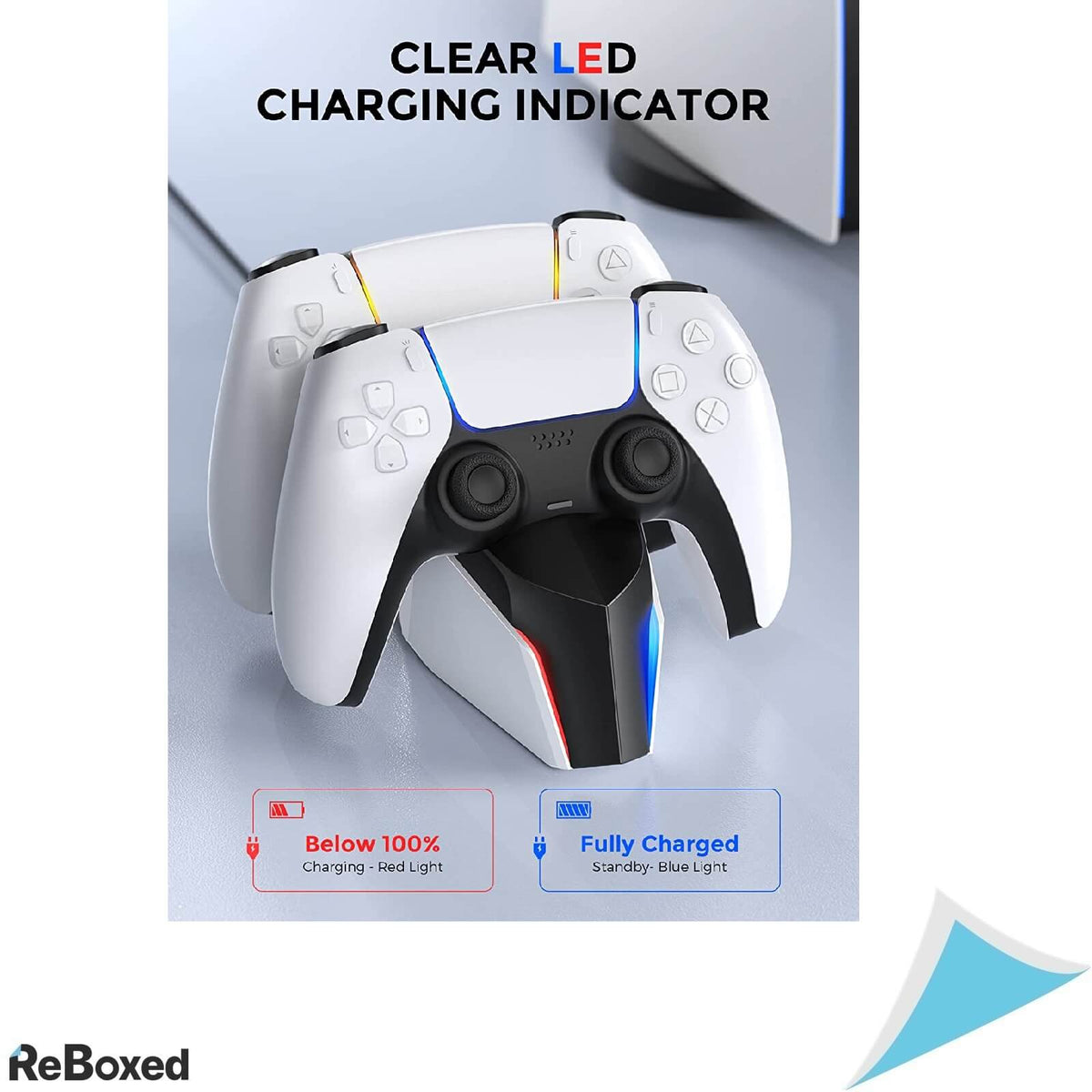 ECHTPower Statie Dubla de Incarcare QuickCharge Controller PS5