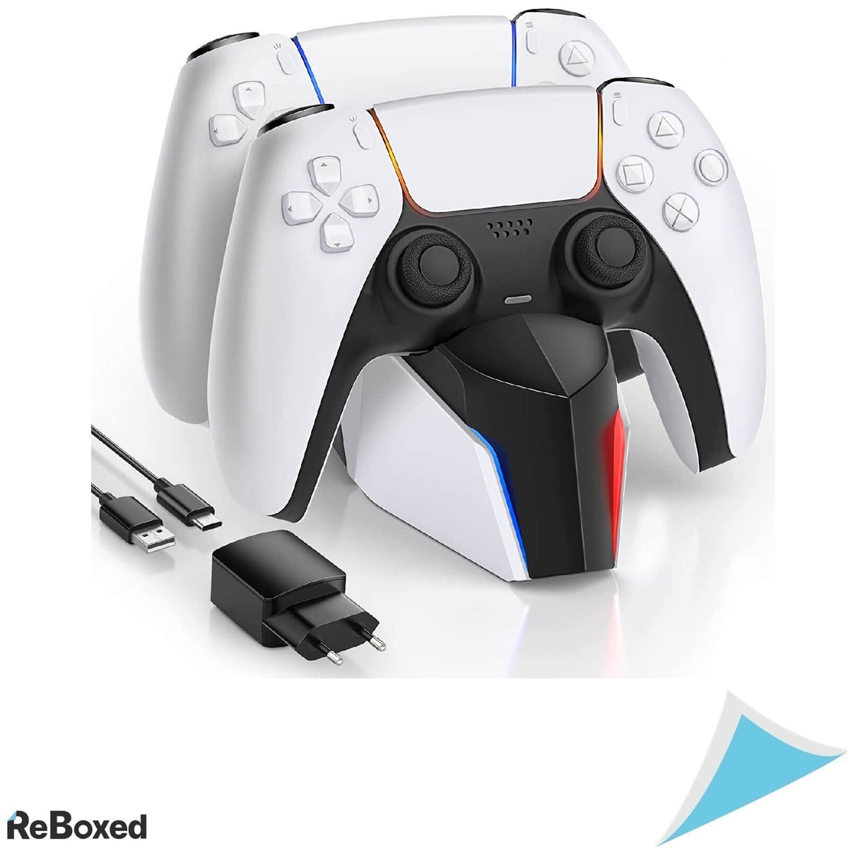 ECHTPower Statie Dubla de Incarcare QuickCharge Controller PS5