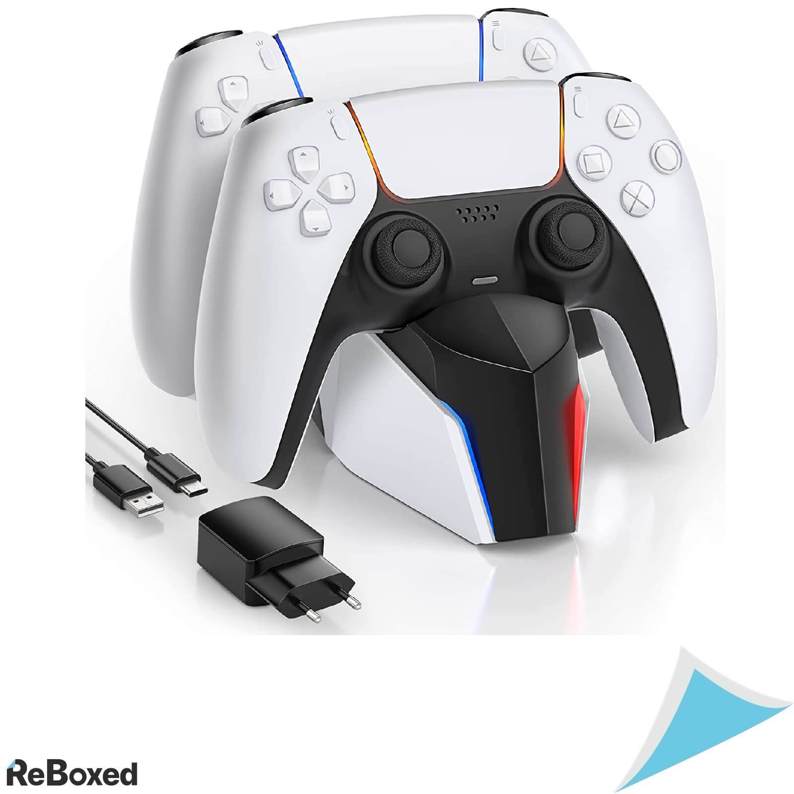 ECHTPower Statie Dubla de Incarcare QuickCharge Controller PS5