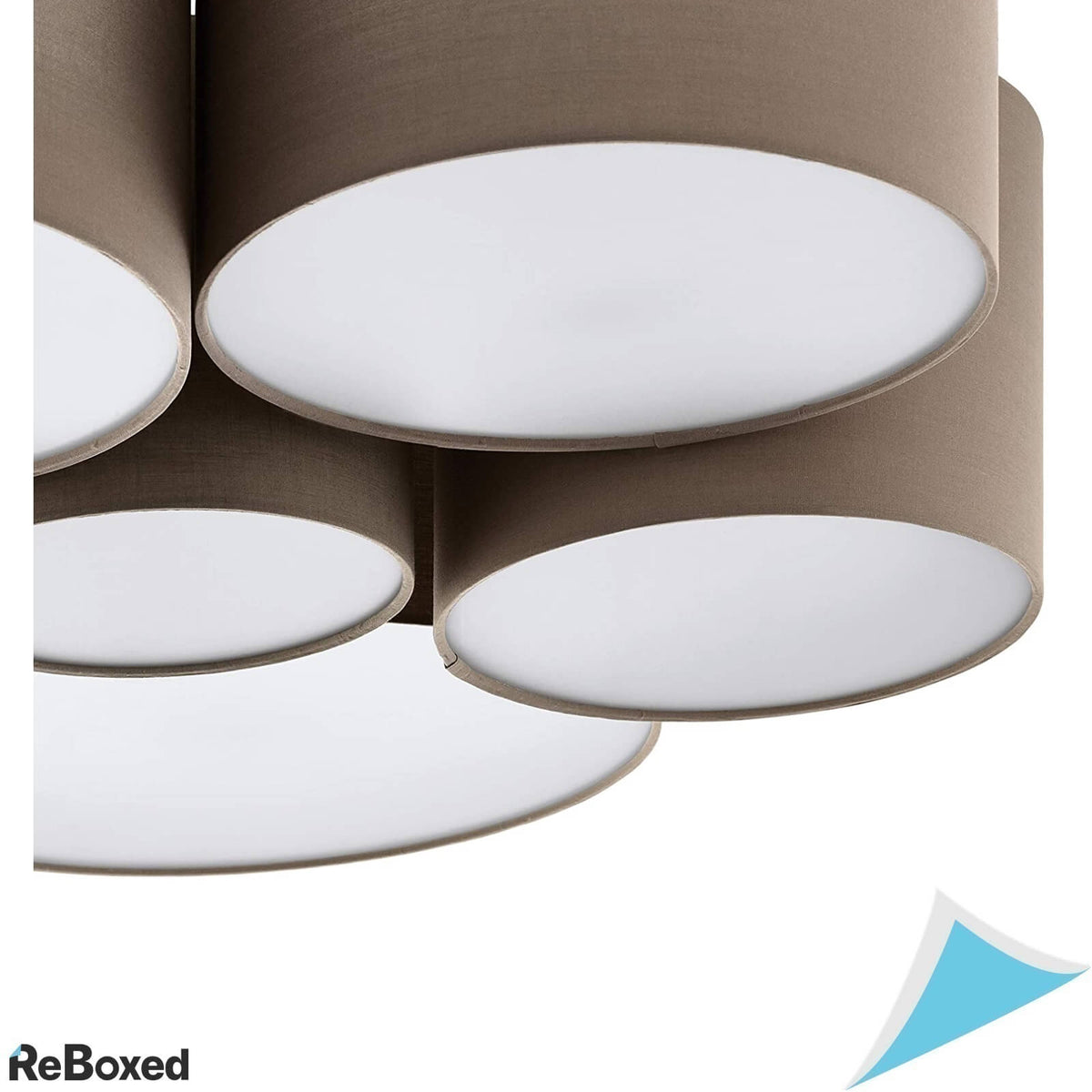 Eglo 98409 Pastore Plafoniera 6 x E27 40W 230V Otel si Textil