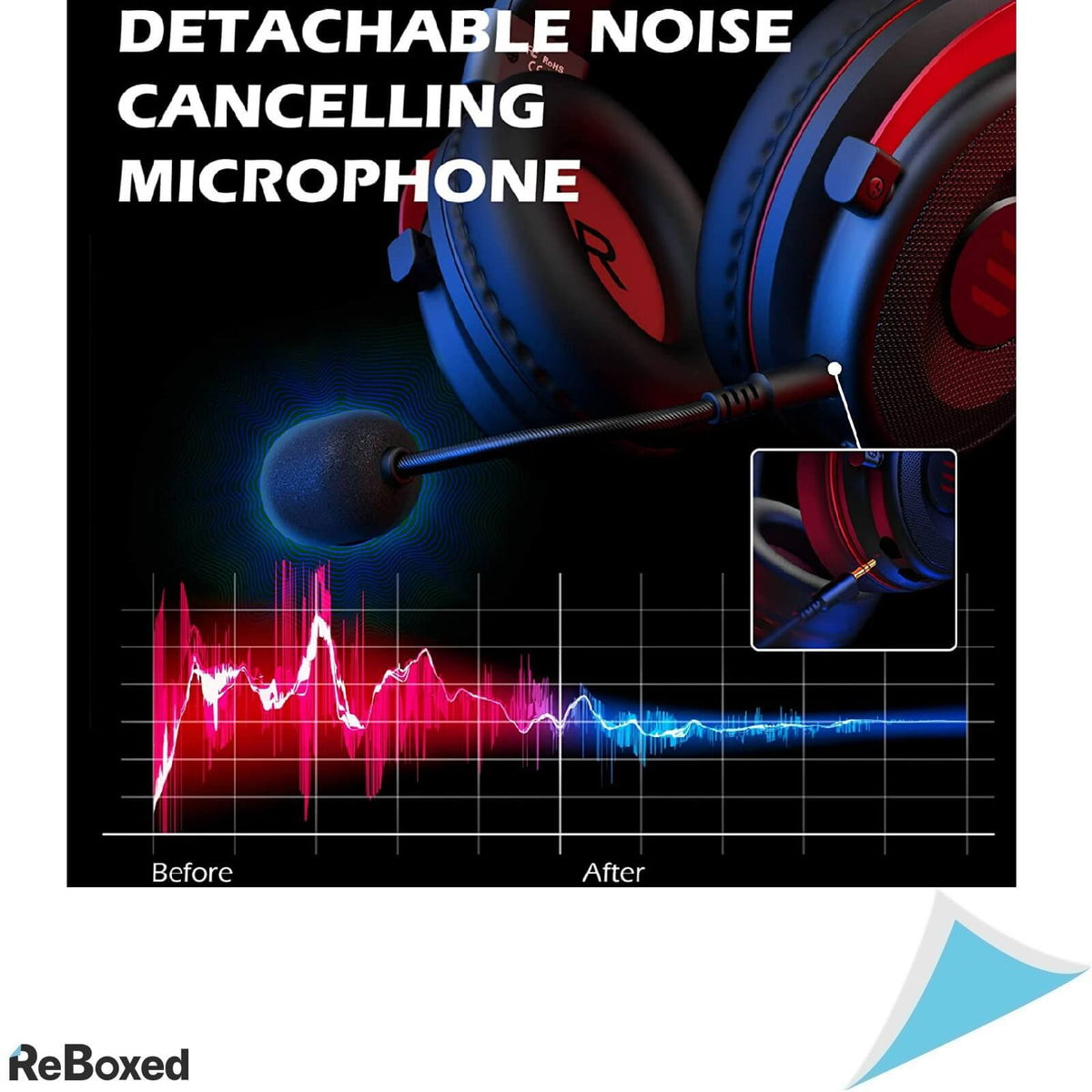 Eksa E900 Casti Gaming cu Microfon Fir 50mm Driver PC Xbox