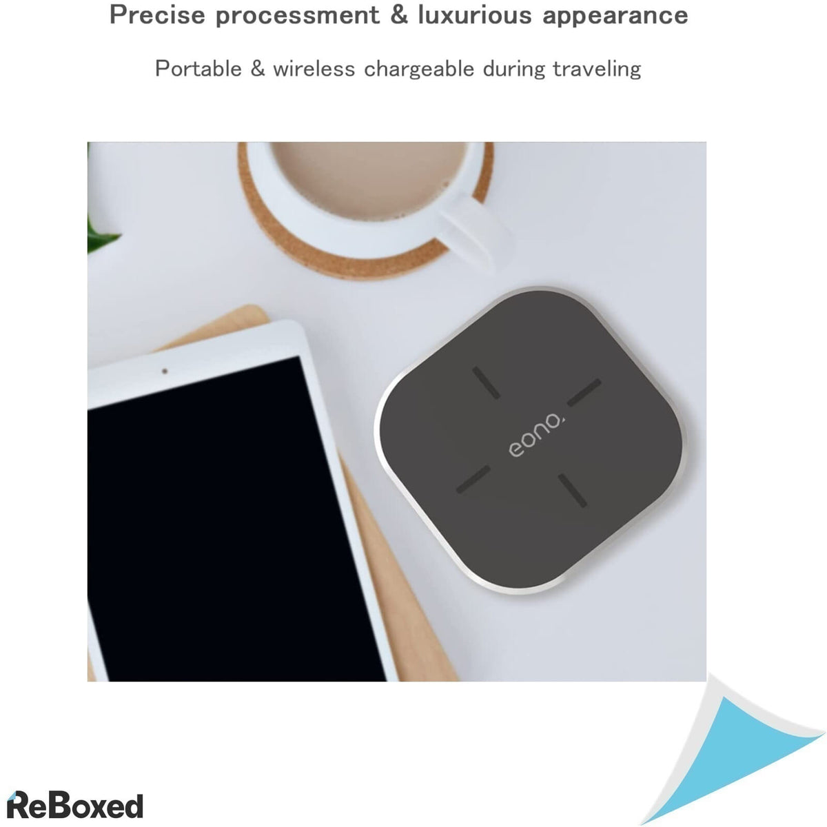 Eono C2 Amazon Brand Pad Incarcare Wireless 15W Certificat Qi