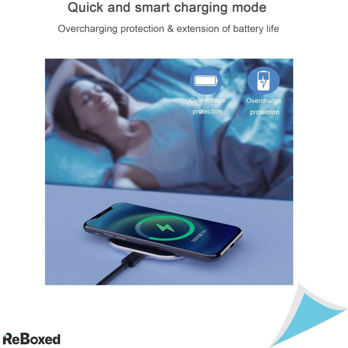 Eono C2 Amazon Brand Pad Incarcare Wireless 15W Certificat Qi