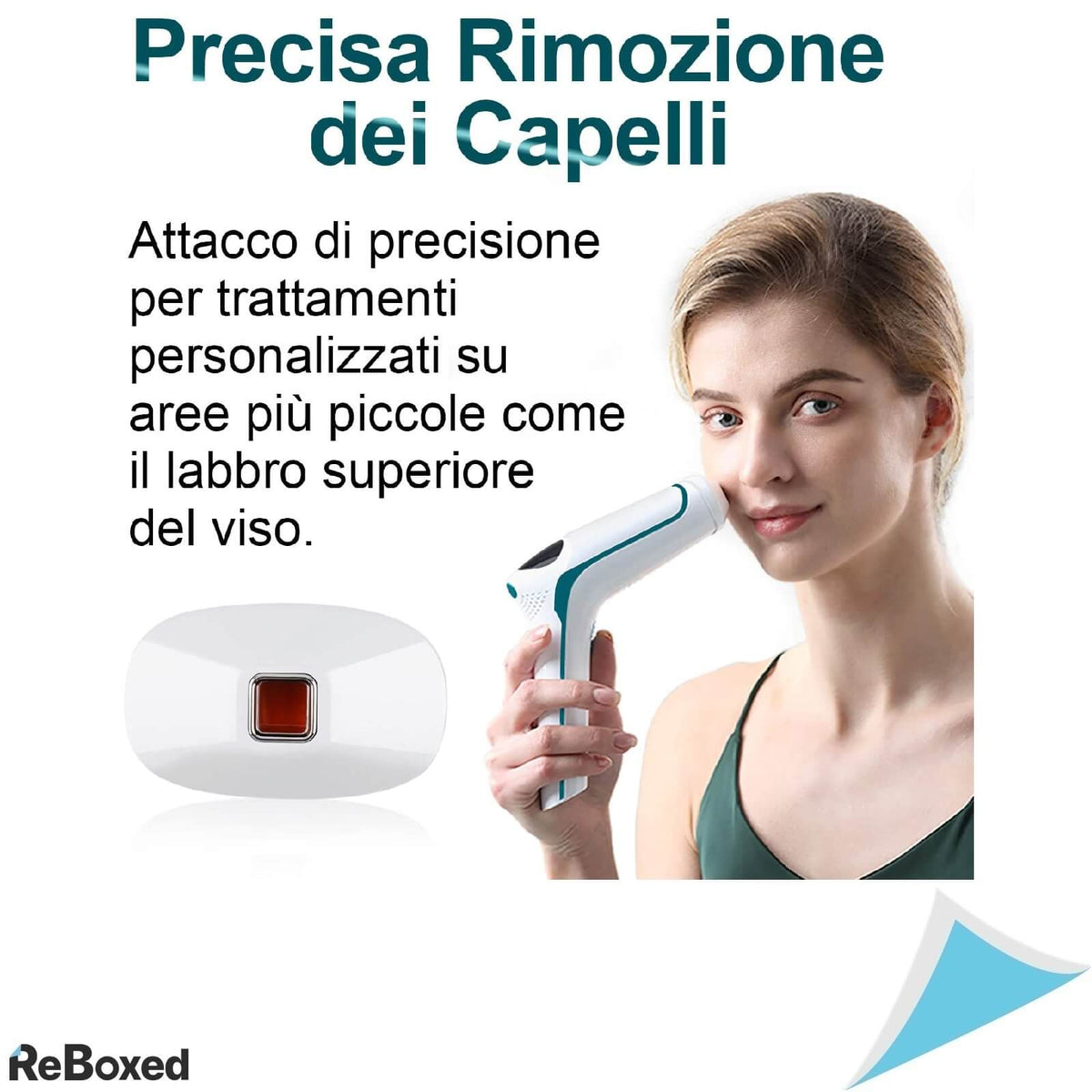 Qmele Epilator Definitiv IPL cu Laser pentru Corp si Fata