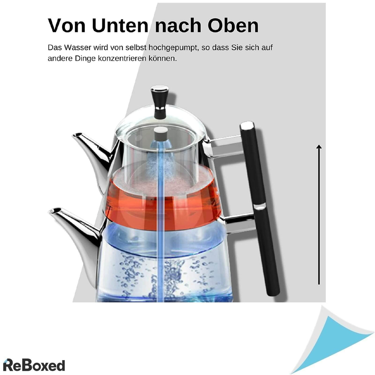 EraTek TM-53 1.9 litri 2000W Ceainic Automat cu Infuzor si Voce