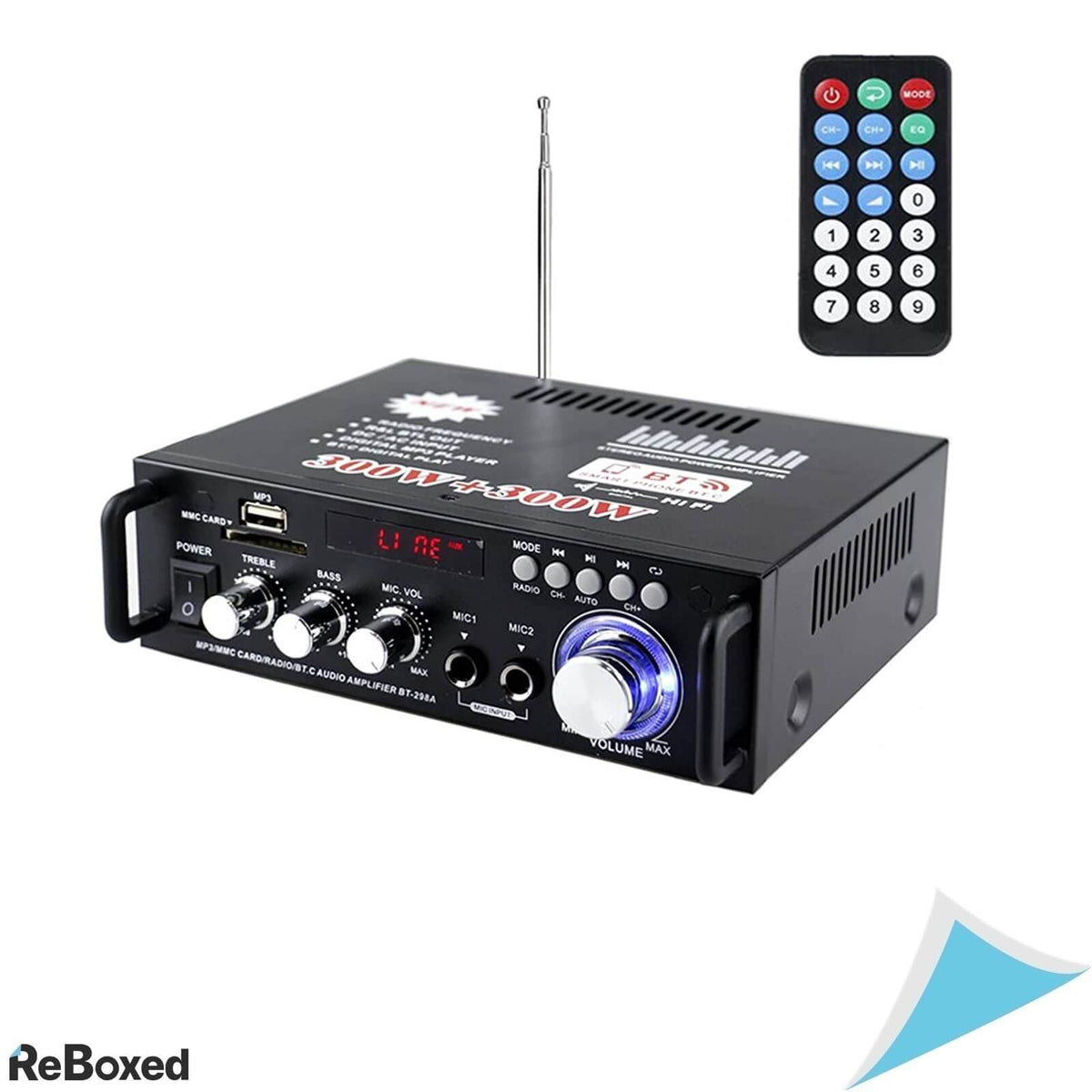 Etlephe Amplificator Audio Bluetooth FM Card 40W