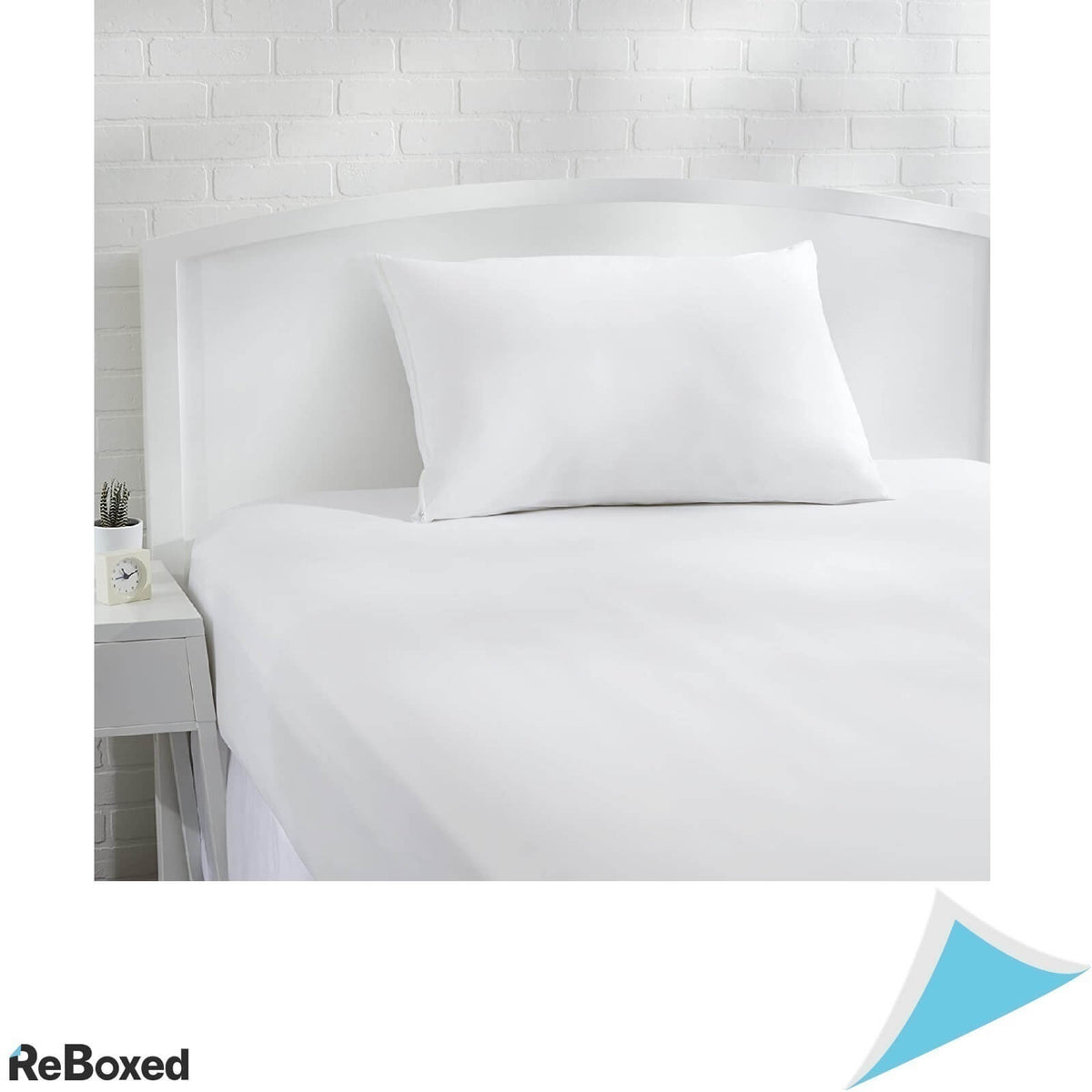 Fata de Perna Hipoalergenica Bumbac 79 x 54 cm cu Fermoar