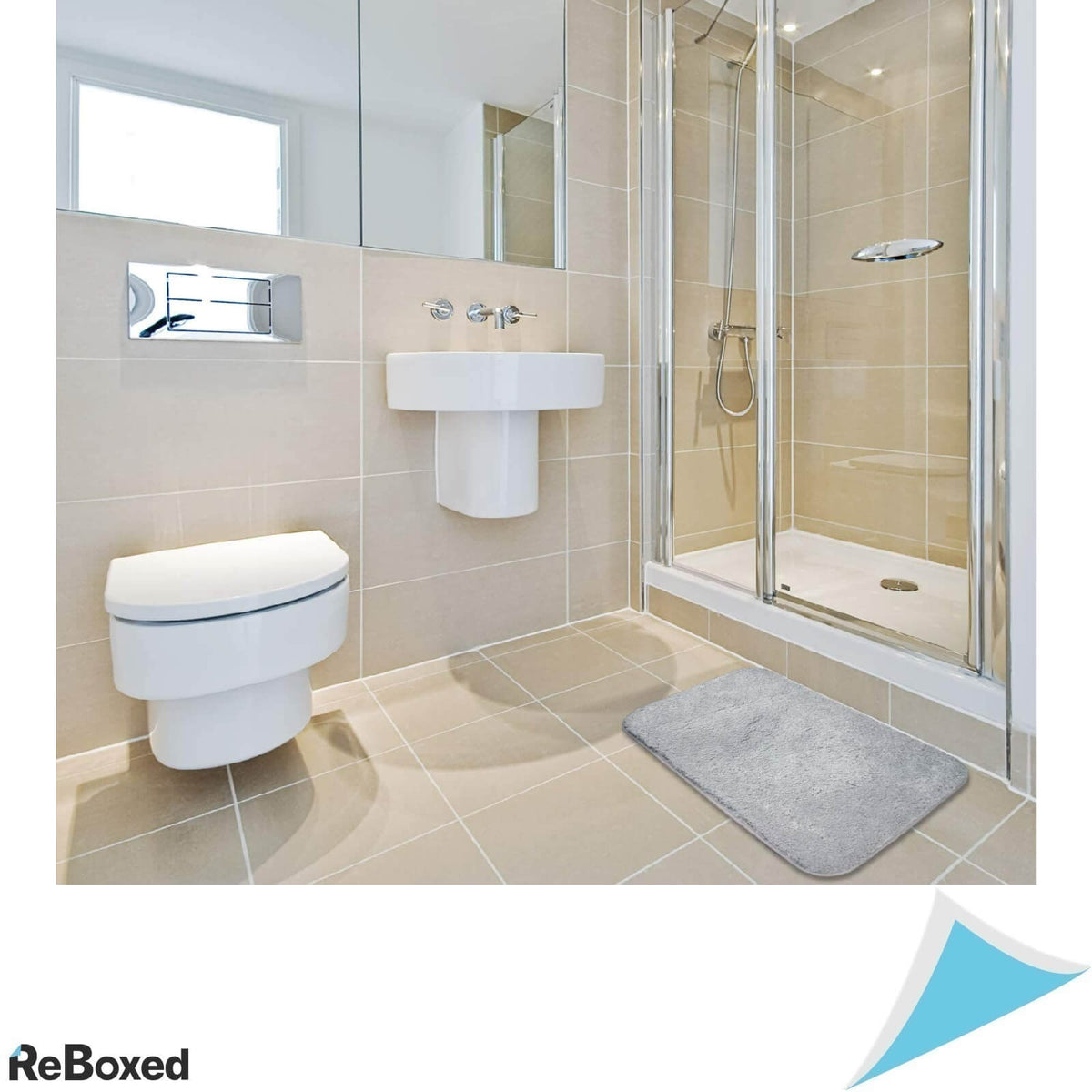 fcsDetail Covor de Baie Ultra-Pufos si Absorbant 80 x 50 cm