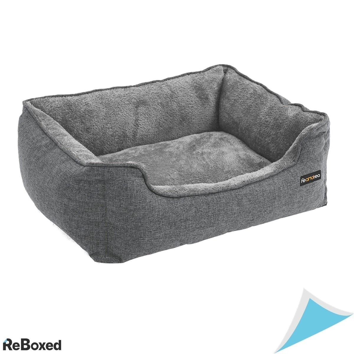 Feandrea Pat Caini si Pisici Husa Detasabila 70x55x21cm Gri