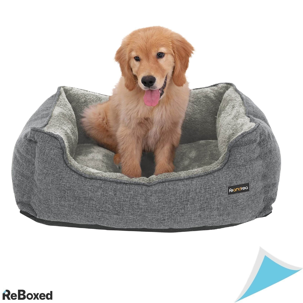 Feandrea Pat Caini si Pisici Husa Detasabila 70x55x21cm Gri