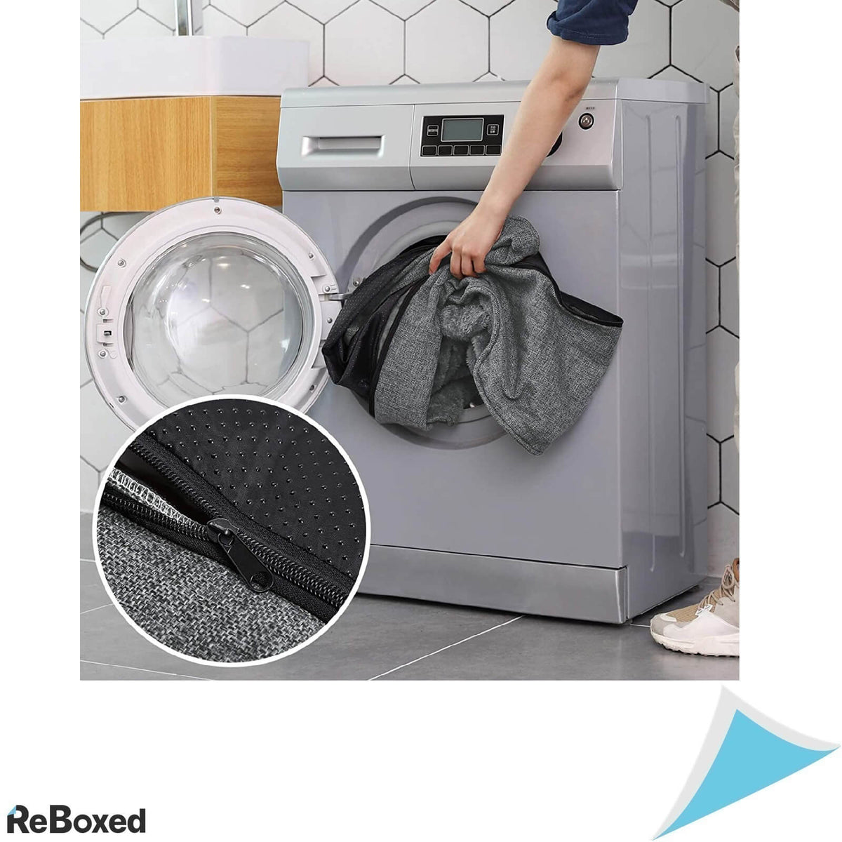 Feandrea Pat Caini si Pisici Husa Detasabila 70x55x21cm Gri