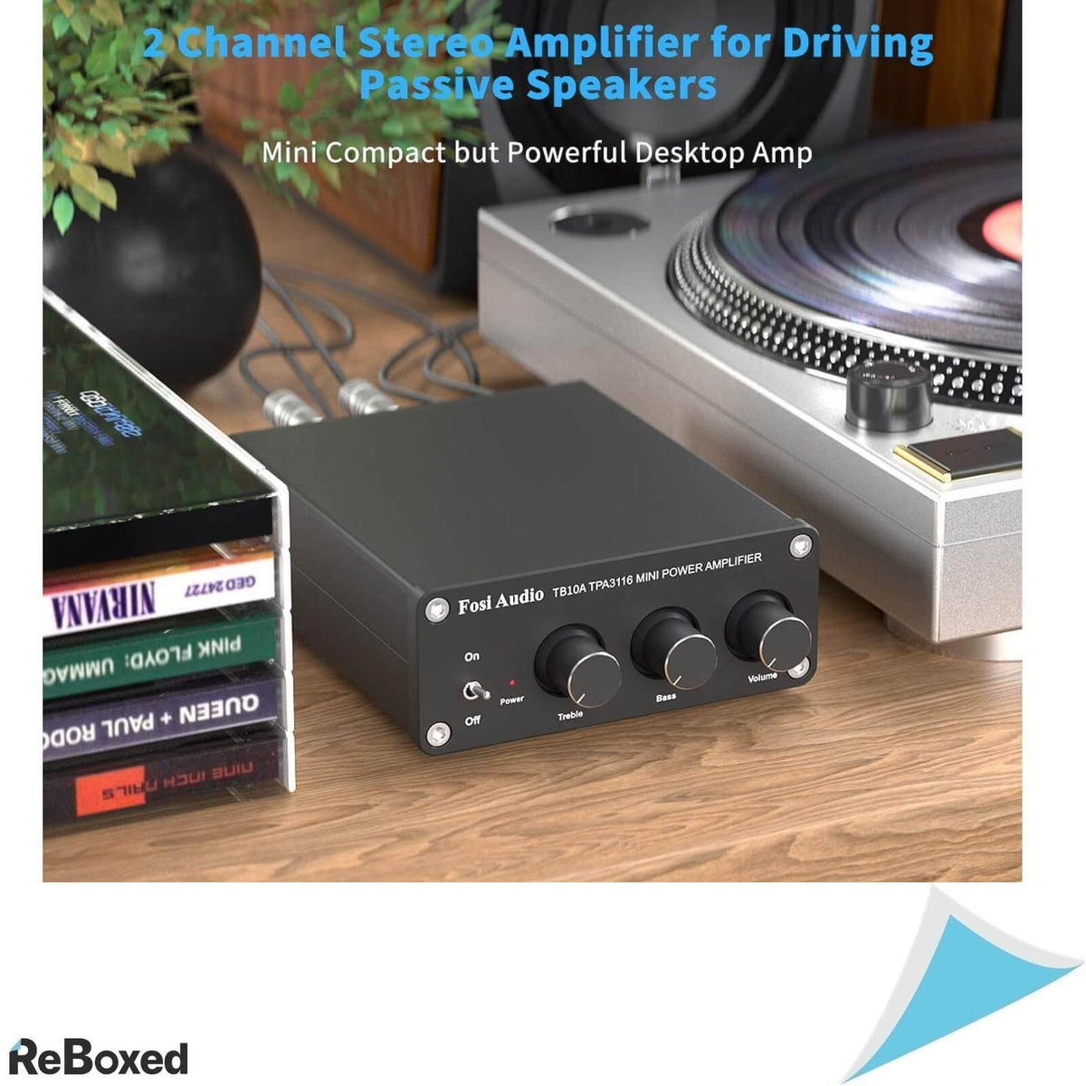 Fosi Audio TB10A Amplificator 2 x 100W Clasa D TPA3116D2