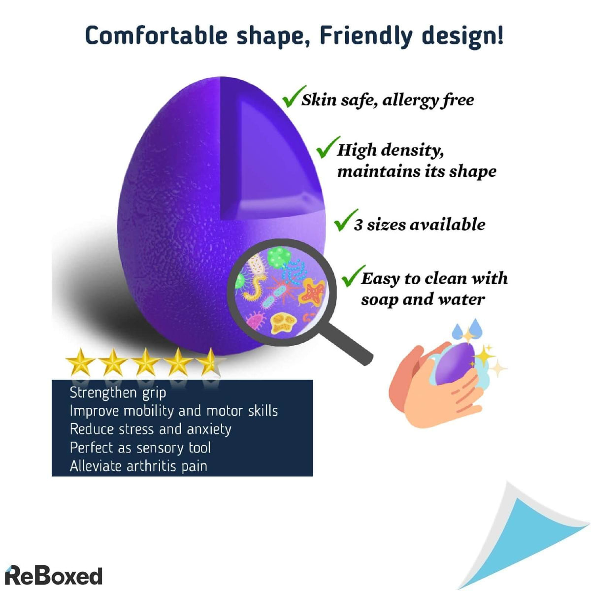 The Friendly Swede EXTRA-SMALL Set 3 mingi Antrenament