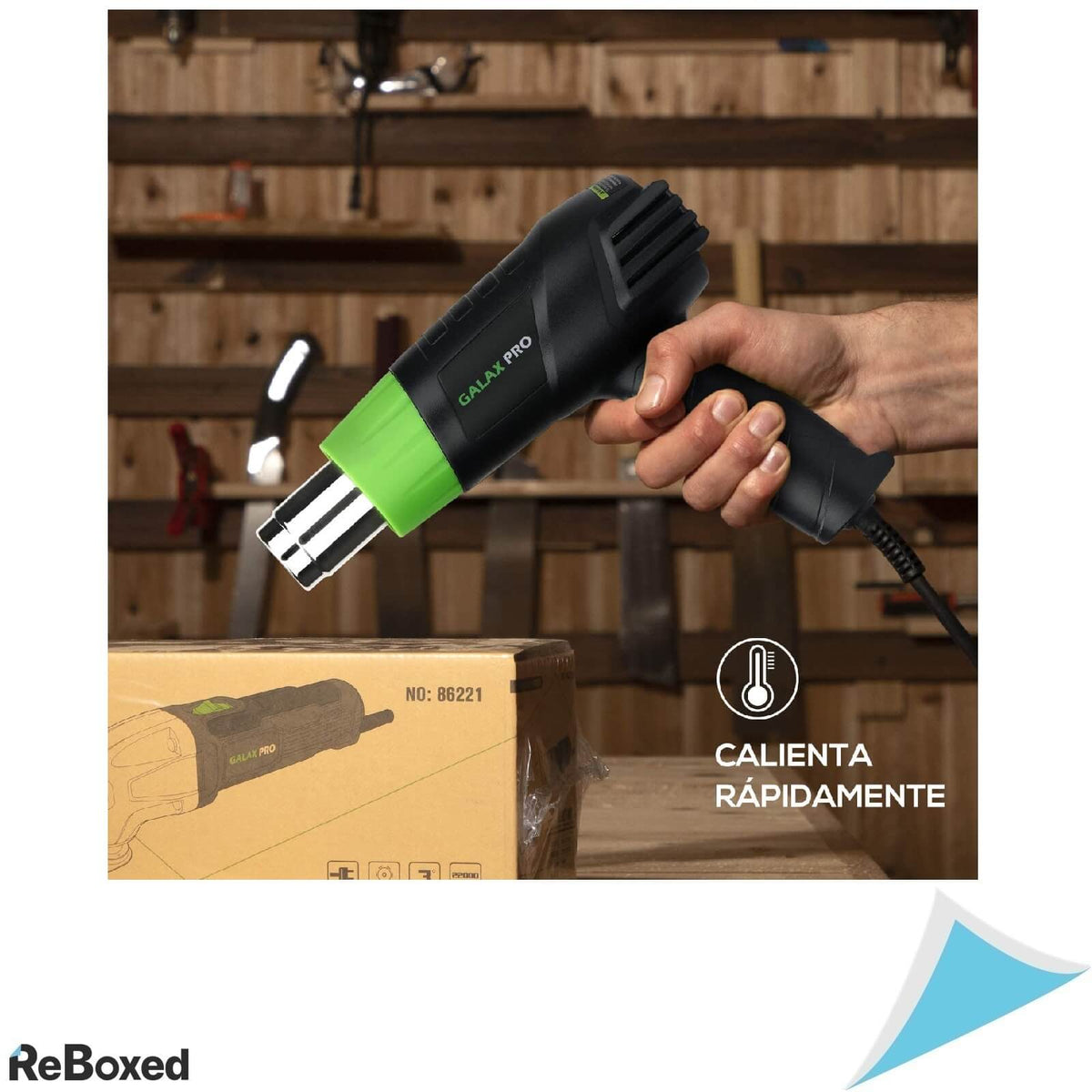 GalaxPro Pistol Cu Aer Cald 2000W 230V 2 Trepte Temperatura Reglabile