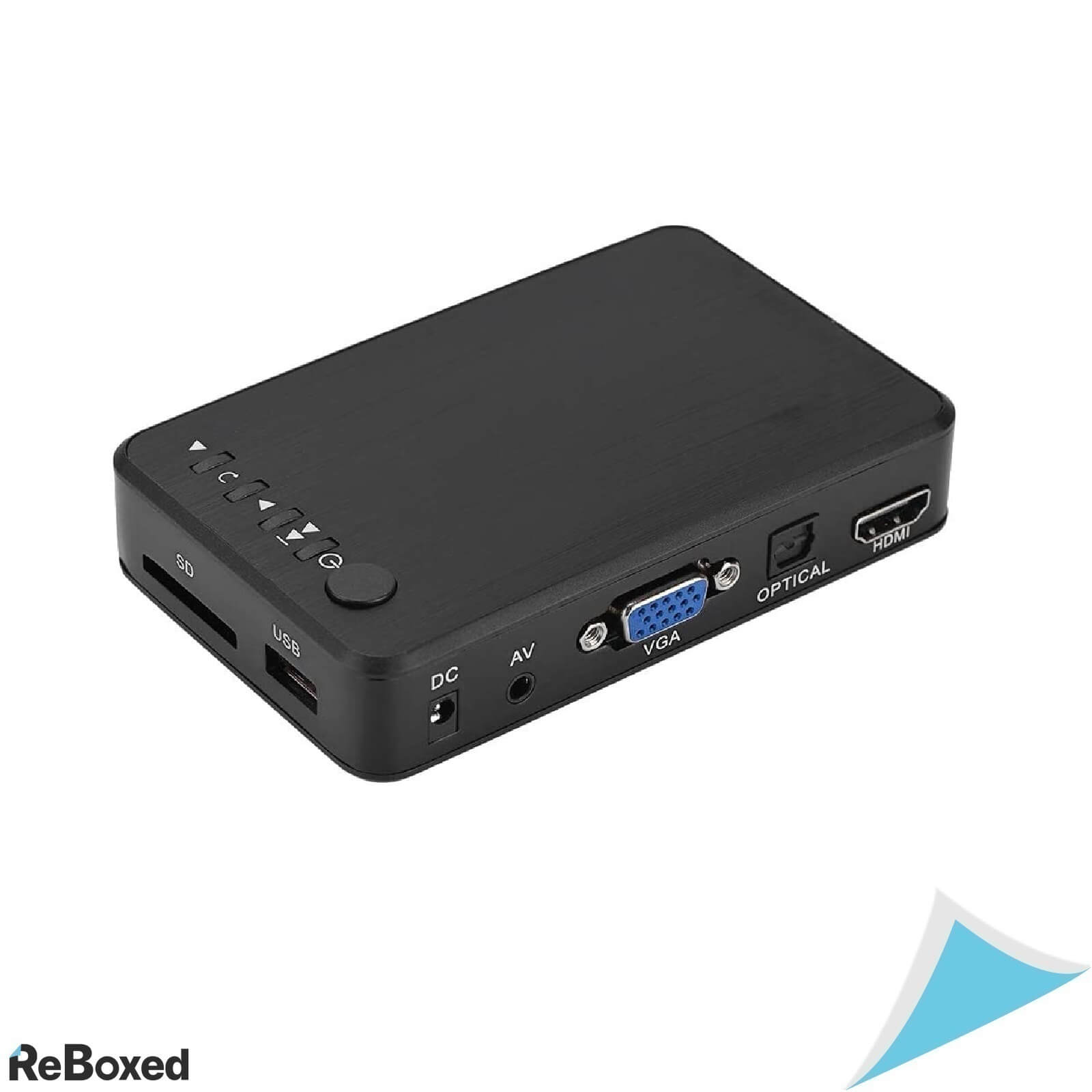 Garsent Player 1080p Multimedia USB HDD SD Player Telecomanda