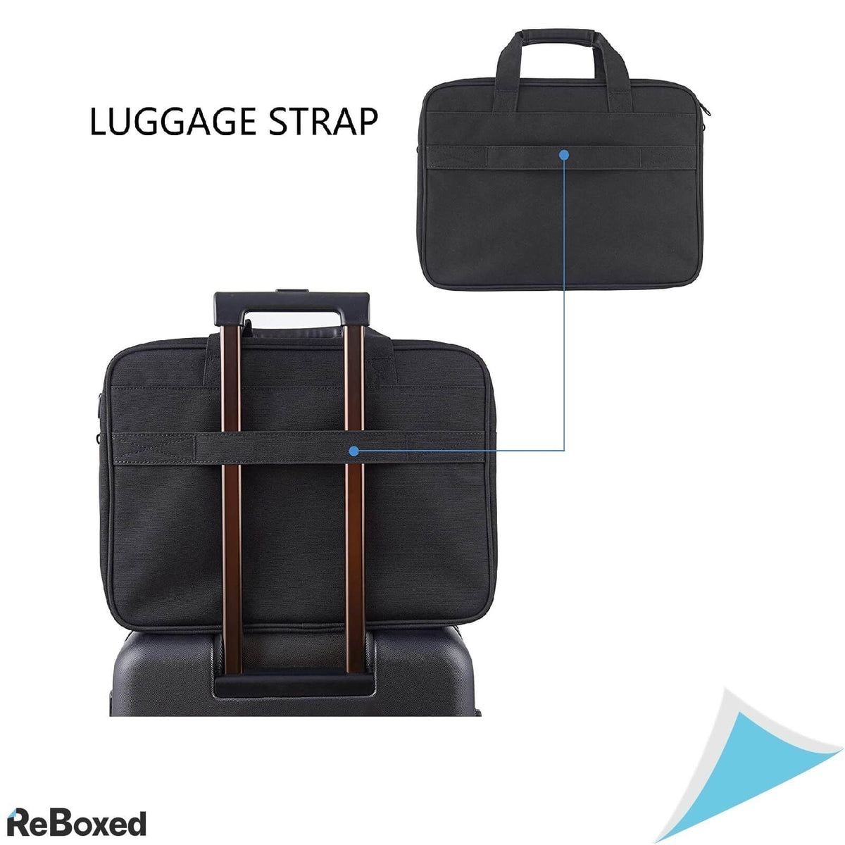 Kroser Geanta Laptop 17.3 Extensibila Buzunare Anti-RFID Hidrofuga