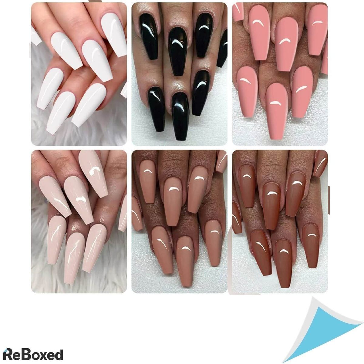 Rosalind Set 6 bucati Gel Unghii 15ml UV LED Permanent Polish