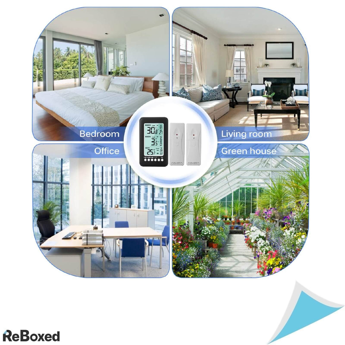 Gemitto Termometru de Interior cu 2 Senzori si Alarma