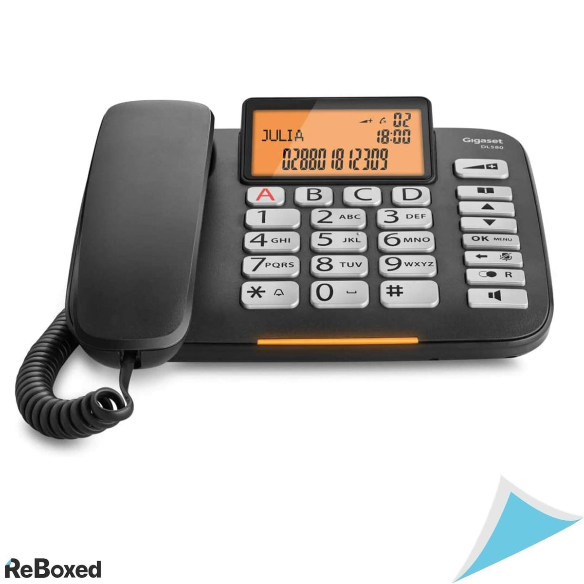 Gigaset DL580 Telefon de Masa cu Afisaj Mare Iluminat