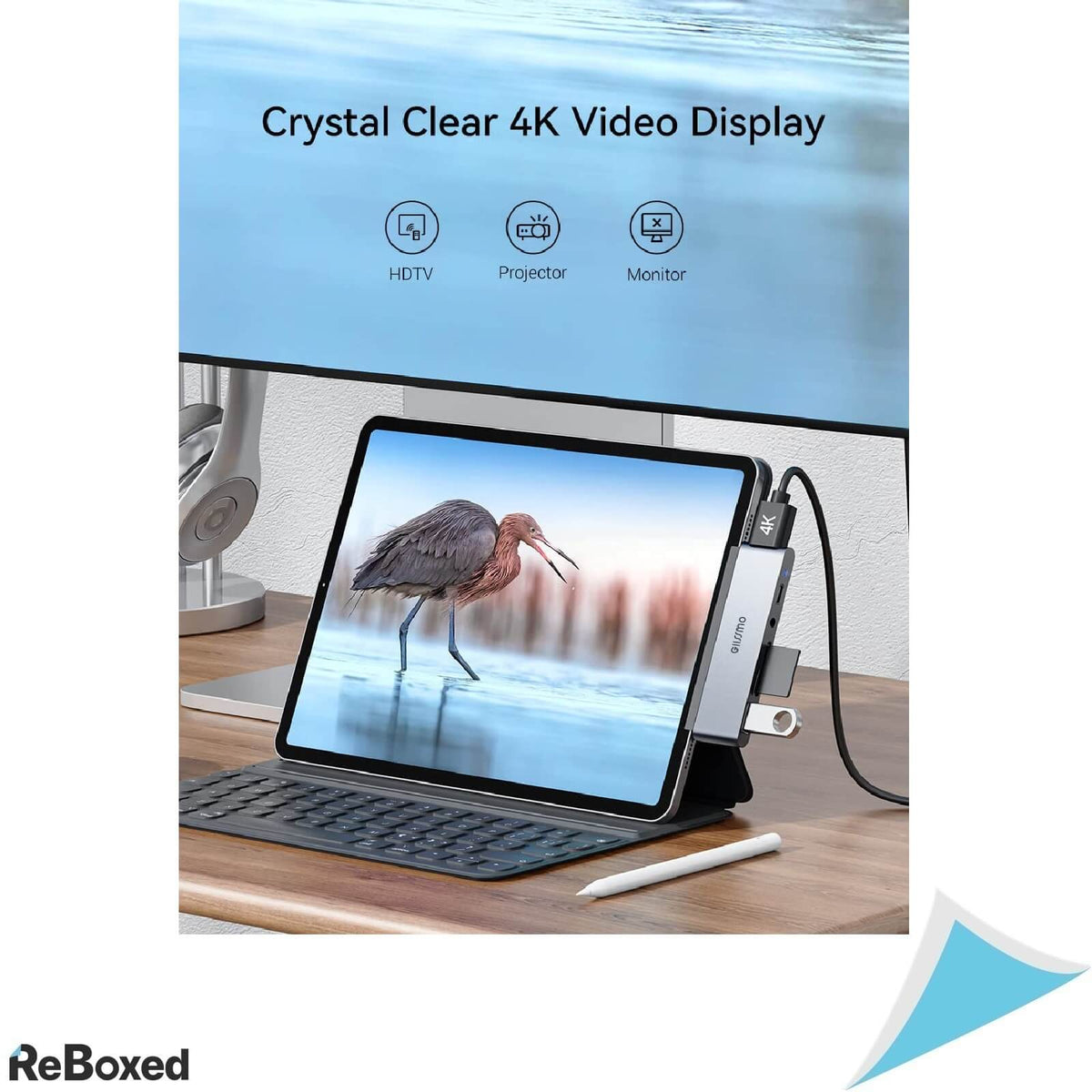 Giissmo Hub Dock USB-C 6in1 Apple iPad Pro 2021 Mini Air 4 MacBook