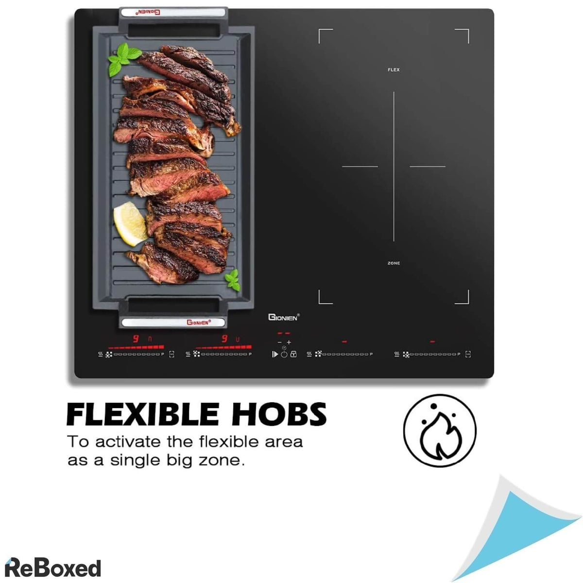 Gionien Plita Inductie Incorporabila 60cm 4 zone Gratar