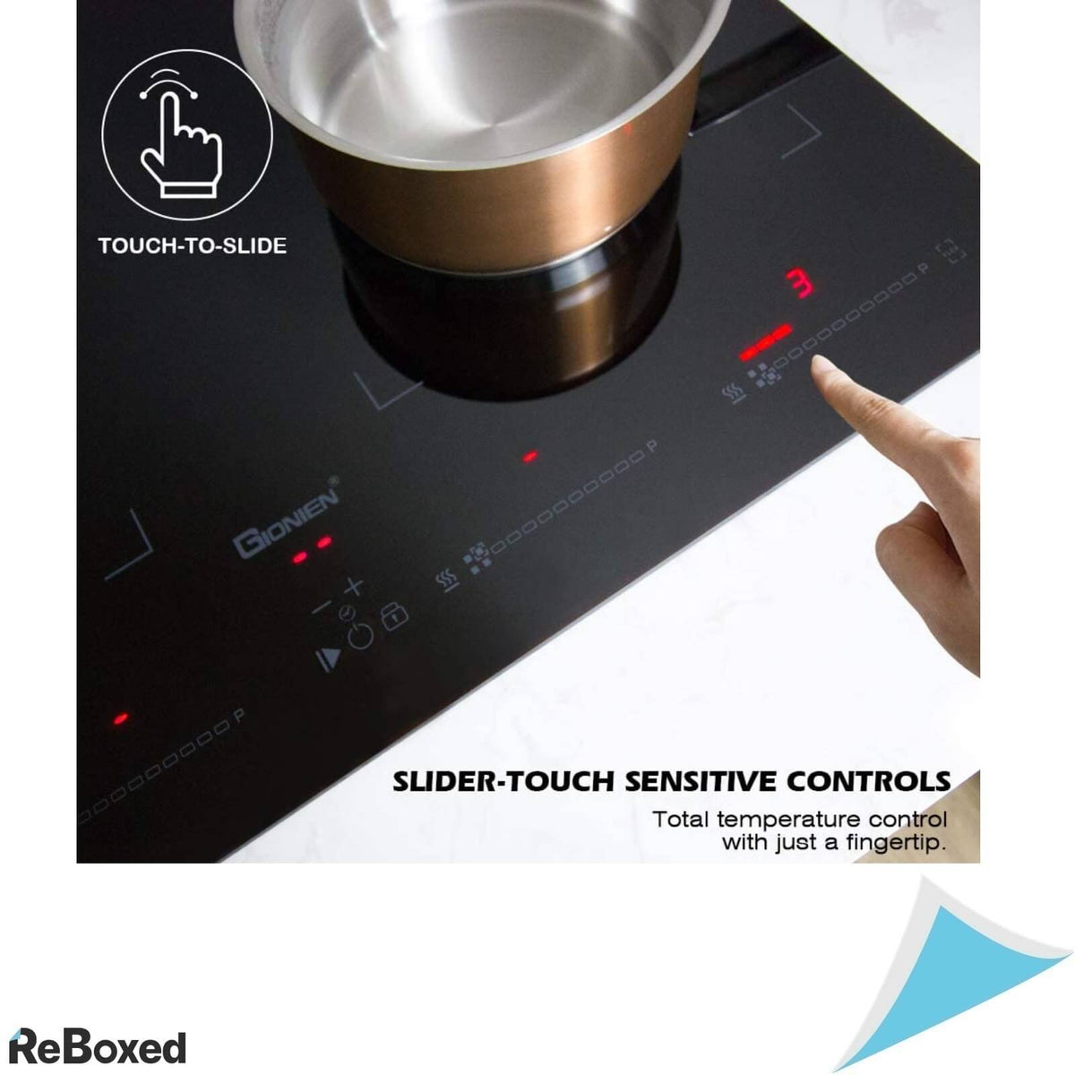 Gionien Plita Inductie Incorporabila 60cm 4 zone Gratar