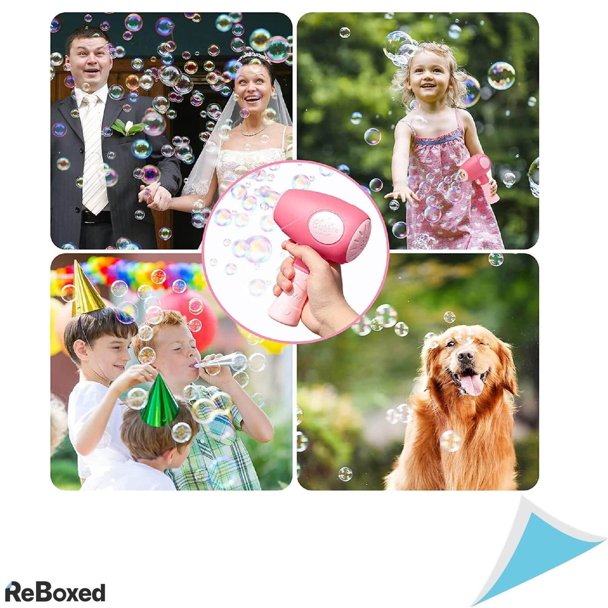 Gocheer Masina de facut Baloane de Sapun cu Melodie 200ml