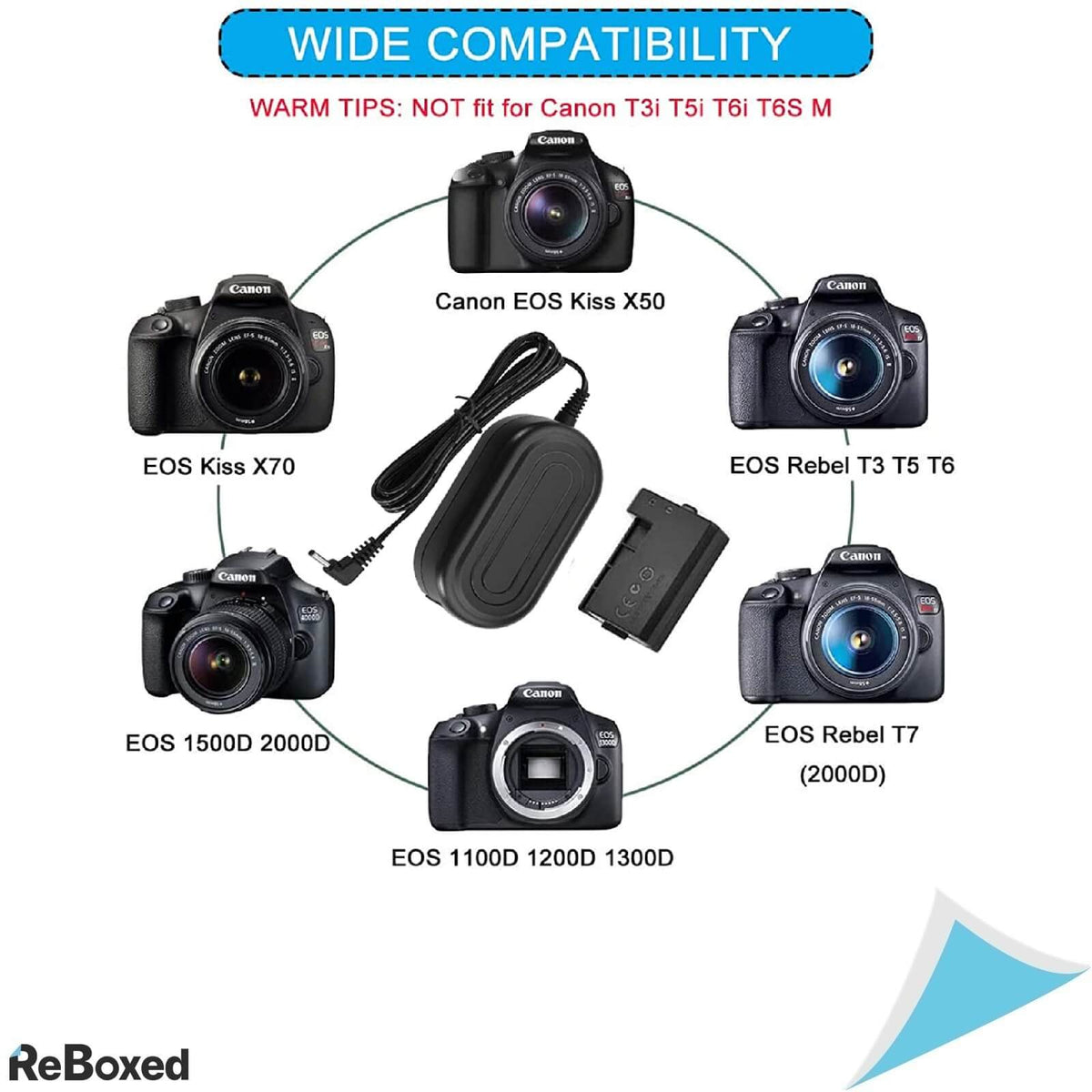 Gonine ACK-E10 Sursa Alimentare DR-E10 Canon EOS T3 T5 T6