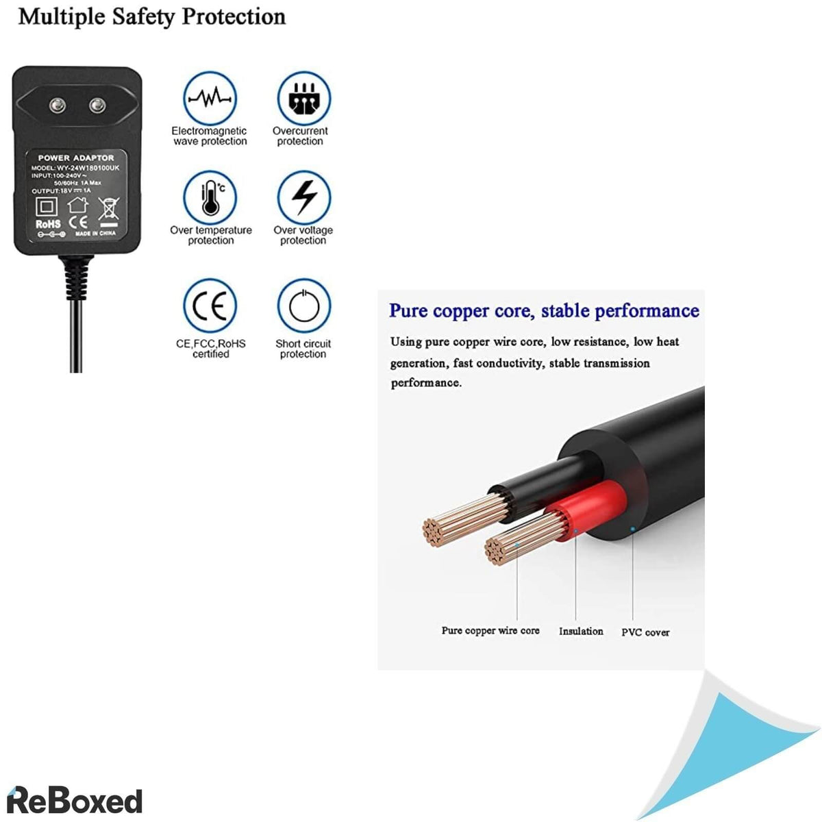 Gonine Alimentator 220VAC 18VDC 1000mA Mufa DC 5.5x2.1mm