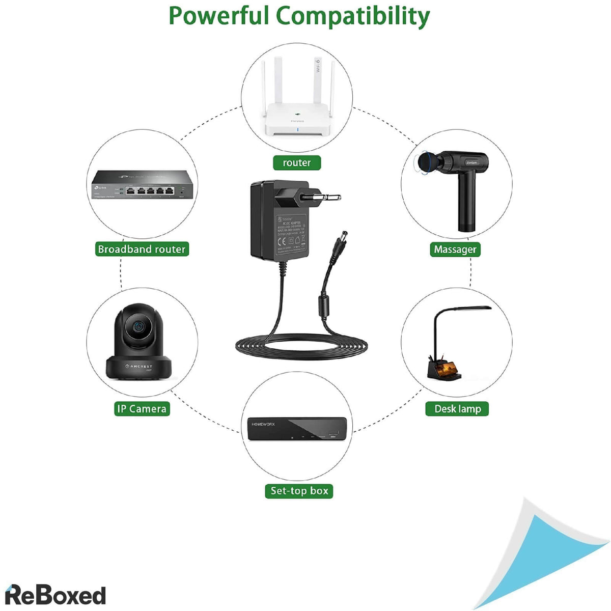 Gonine Alimentator 220VAC 24VDC 1000mA Mufa DC 5.5x2.1mm