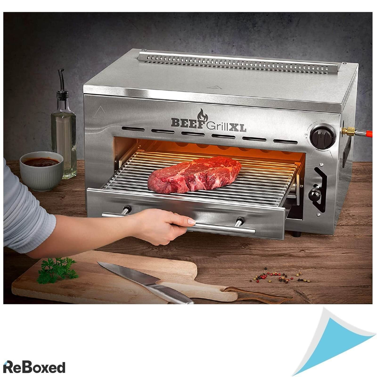 GOURMETmaxx Beef Maker XL Cuptor Grill Otel Profi 800 grade