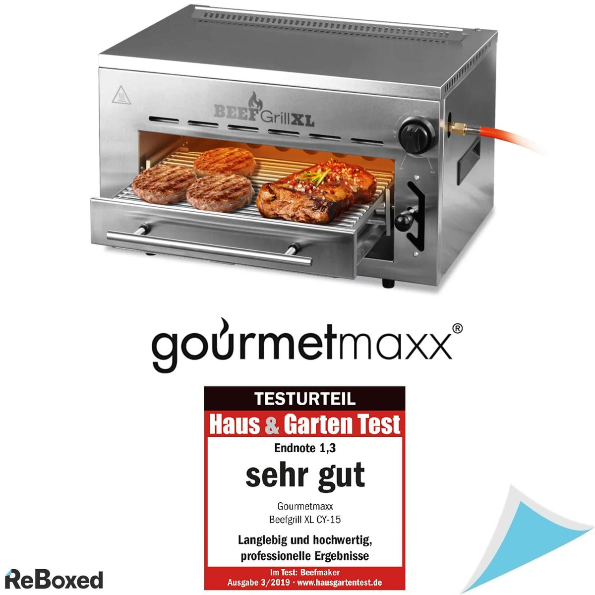 GOURMETmaxx Beef Maker XL Cuptor Grill Otel Profi 800 grade