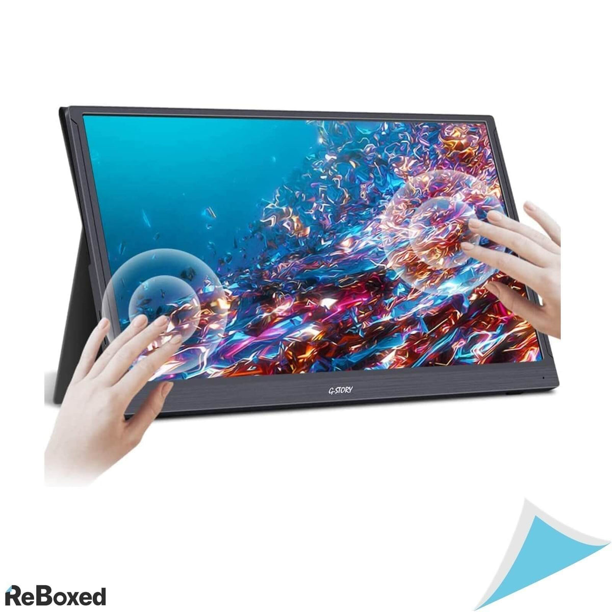 G-Story Monitor TouchScreen Portabil 15.6&quot; IPS Boxe HDMI USB-C