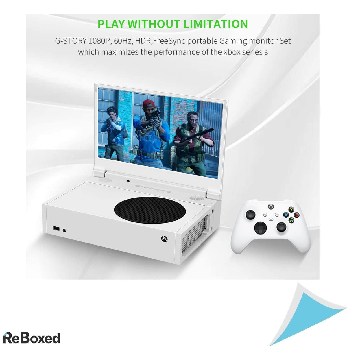 G-Story Monitor Gaming 12.5&quot; IPS HDR FreeSync Portabil pentru Xbox S