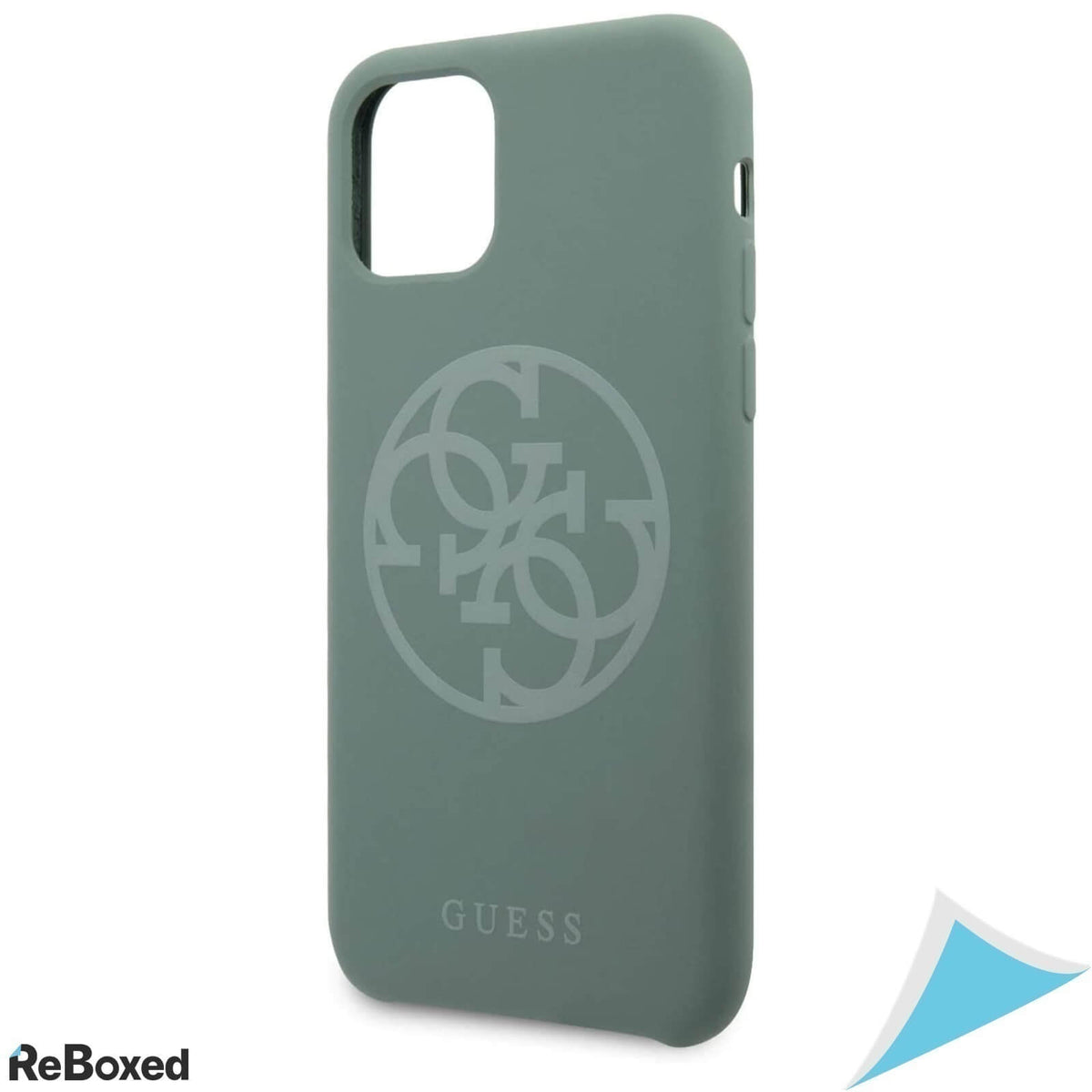 Guess 4G Original Husa din Silicon iPhone 11 PRO MAX culoare kaki