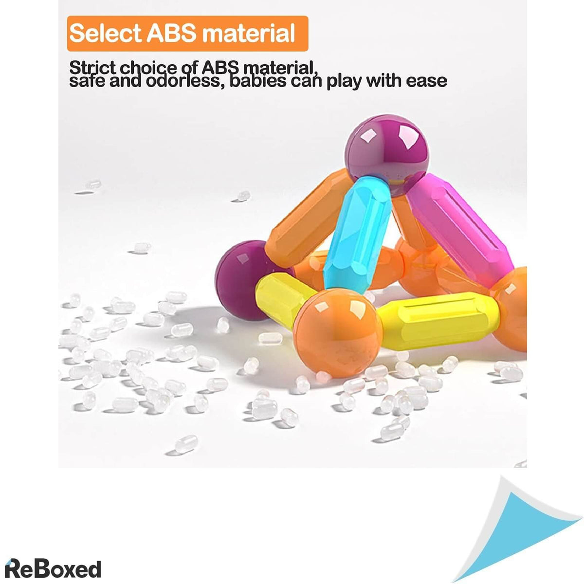 Guijiyi Set Blocuri Magnetice Pentru Copii 68 piese